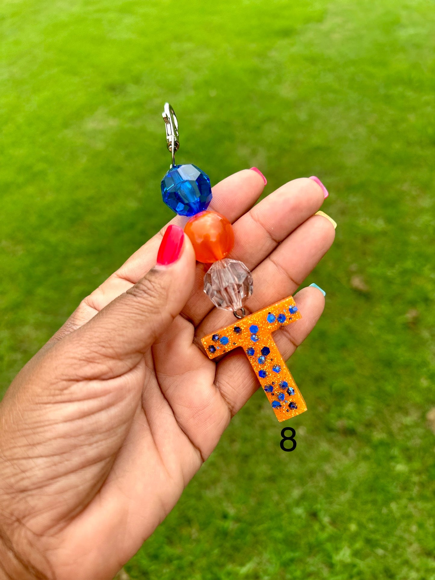 OG Letter T Keychains