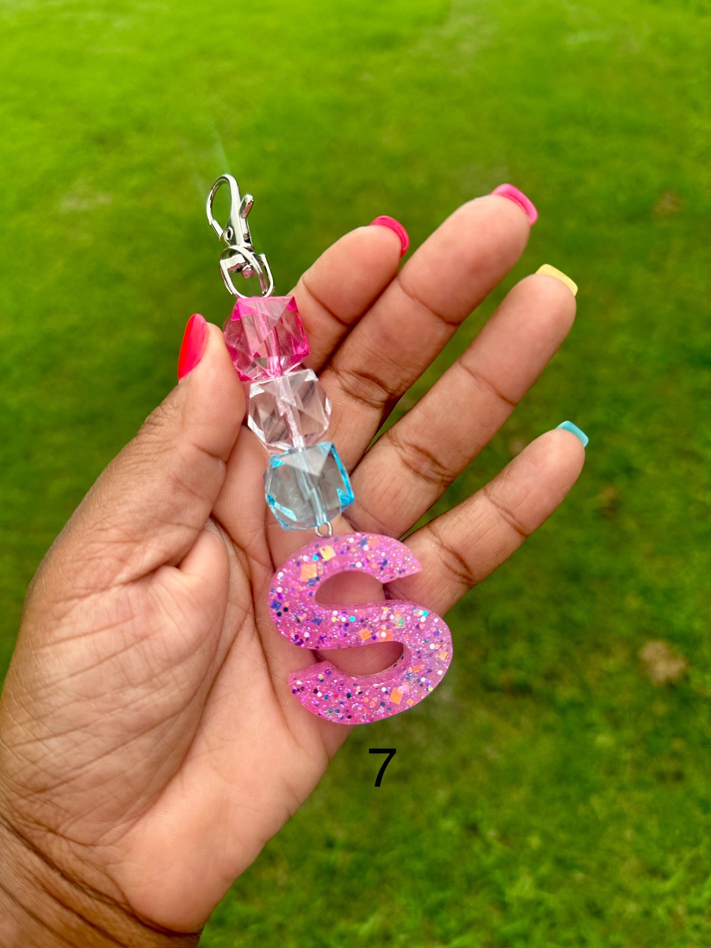 OG Letter S Keychains