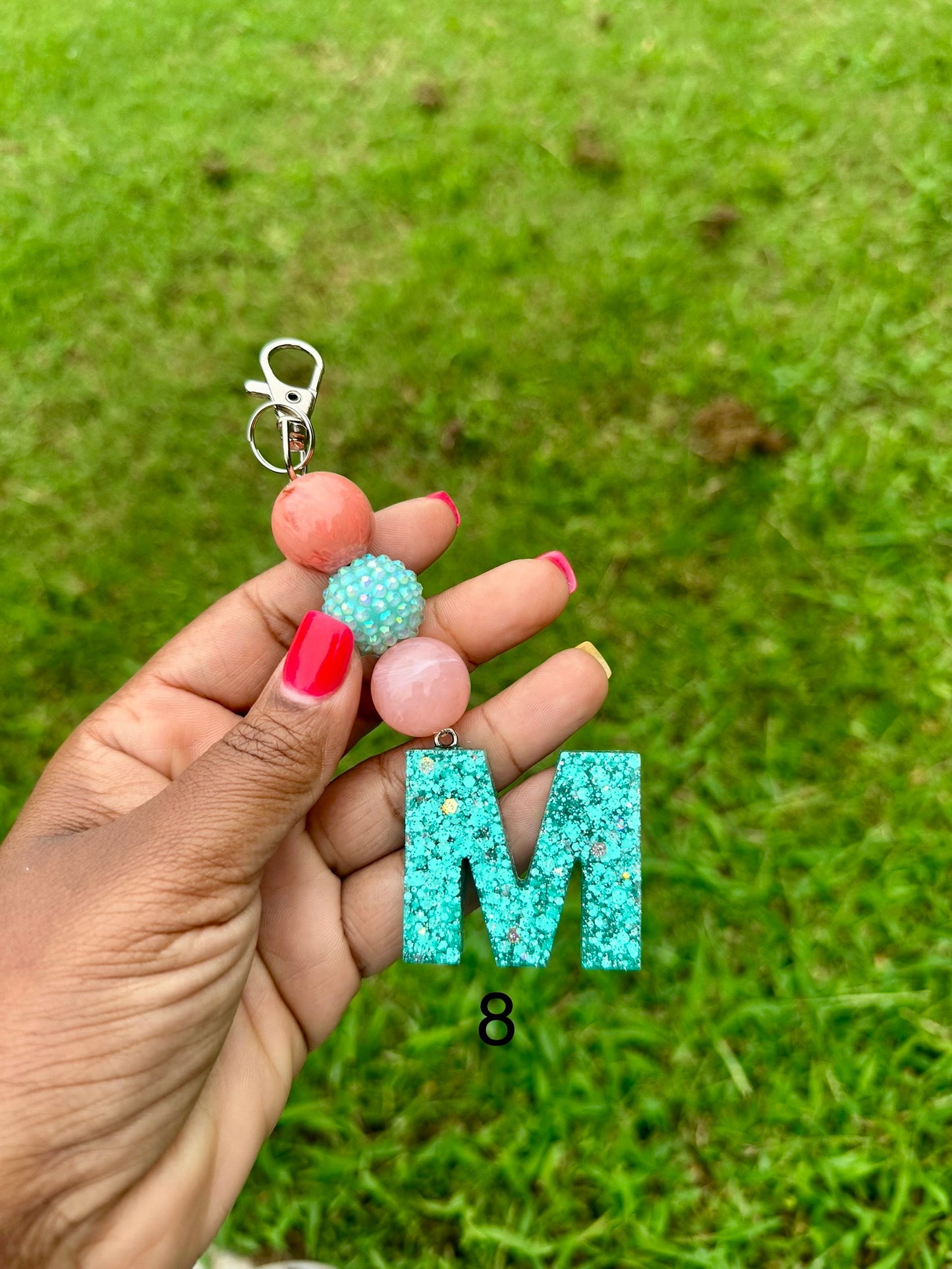 OG Letter M Keychains