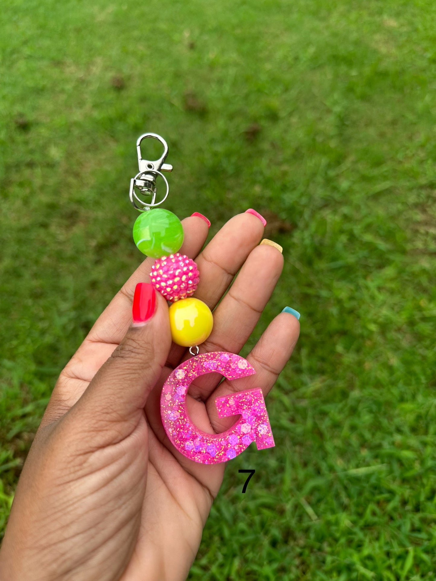 OG Letter G Keychains