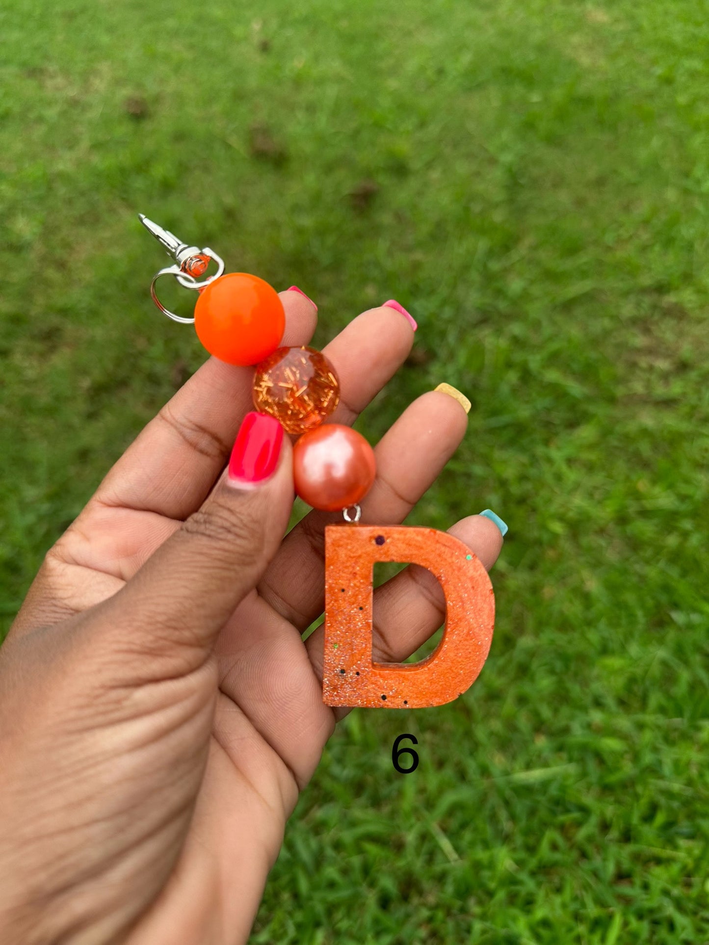 OG Letter D Keychains