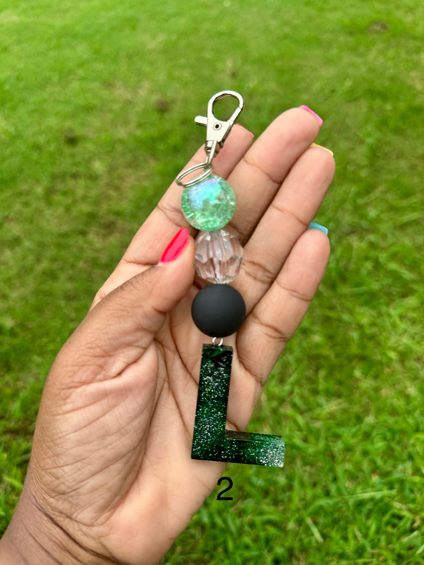 OG Letter L Keychains