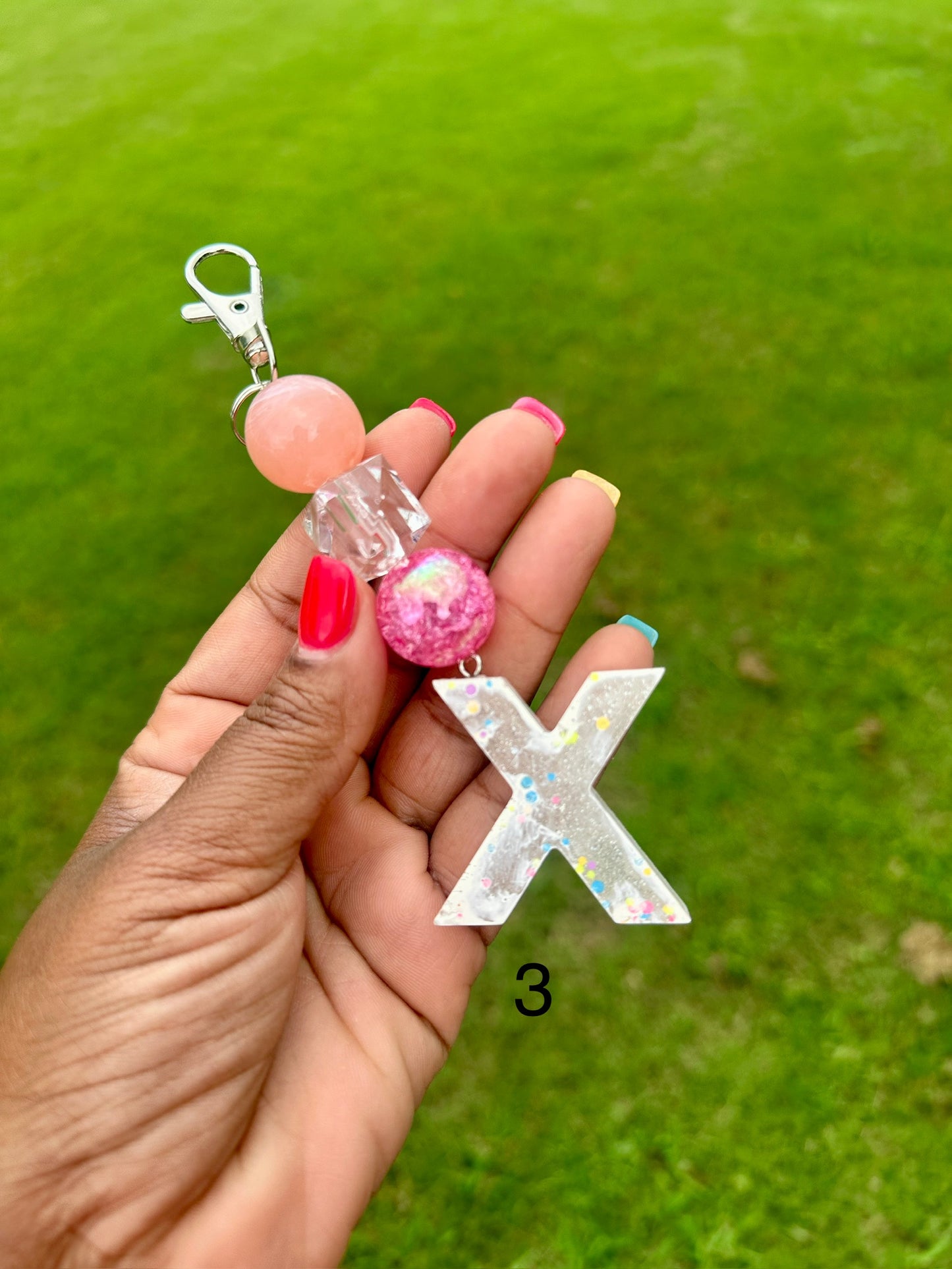 OG Letter X Keychains