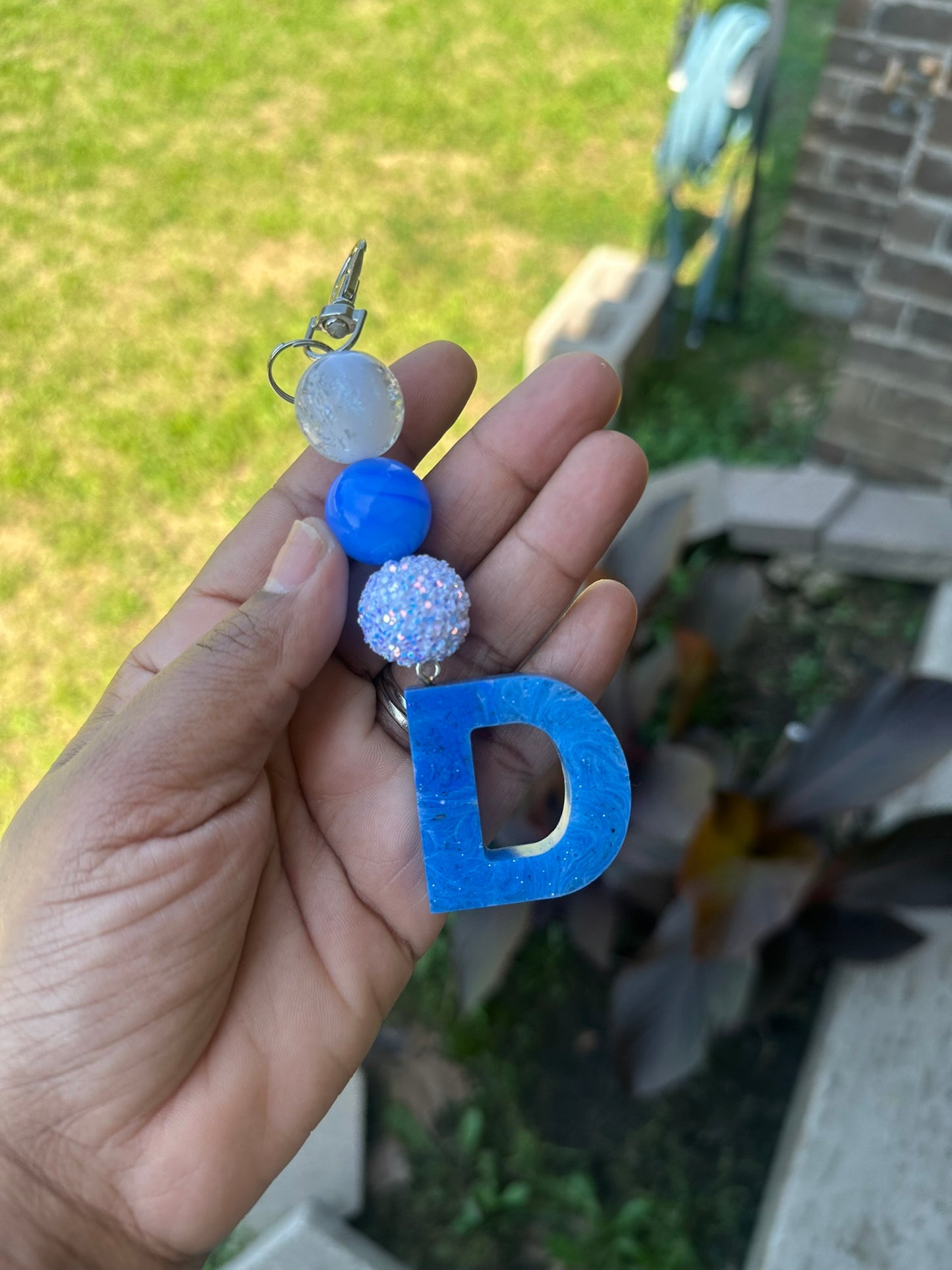 OG Letter D Keychains
