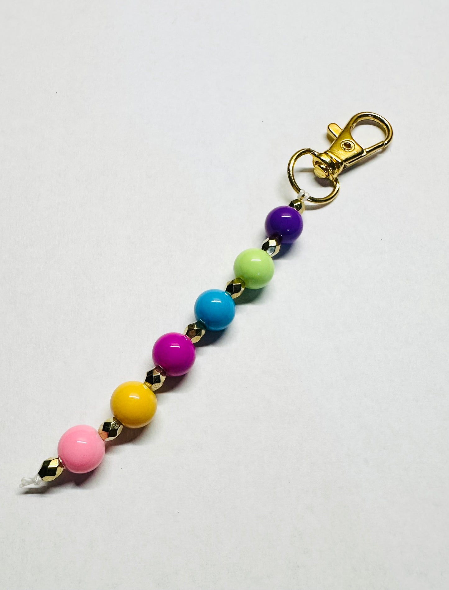 Mini Beaded Keychains
