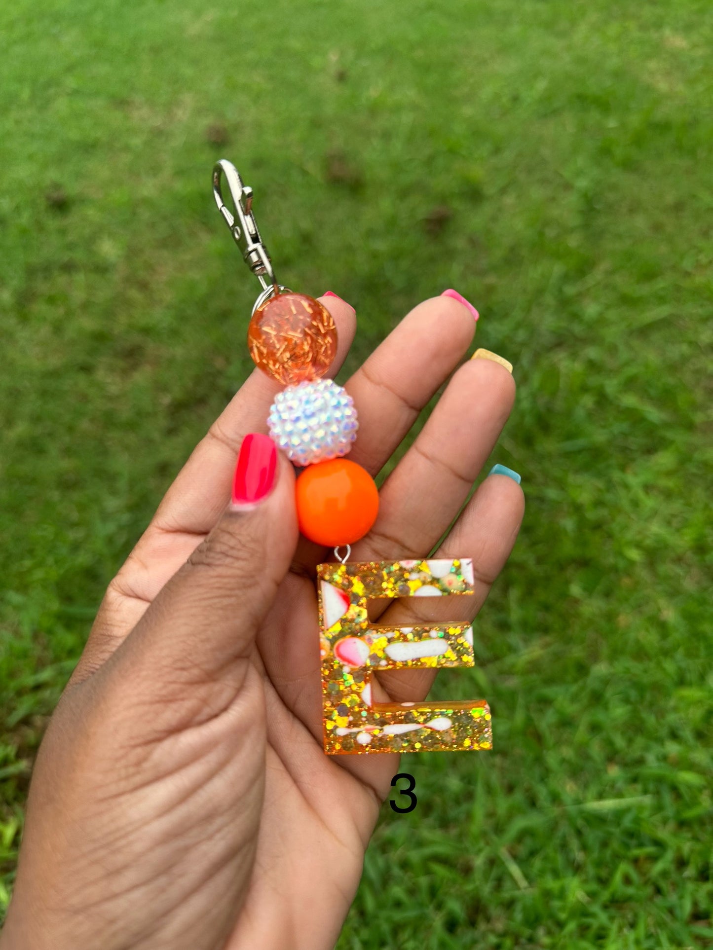 OG Letter E Keychains