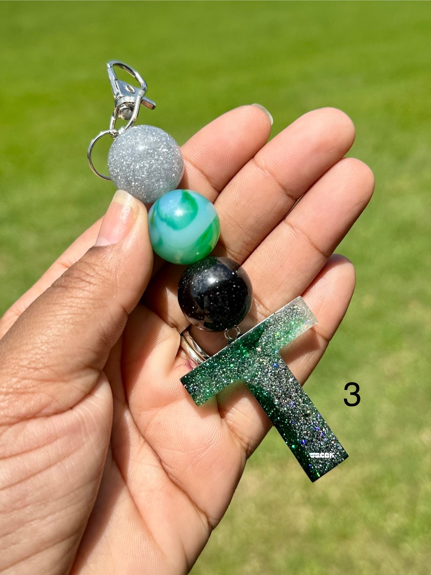 OG Letter T Keychains