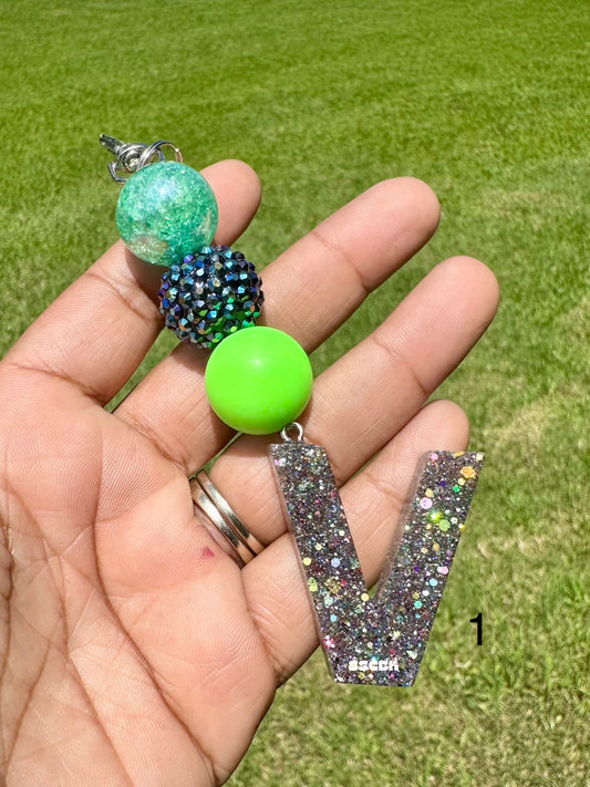 OG Letter V Keychains