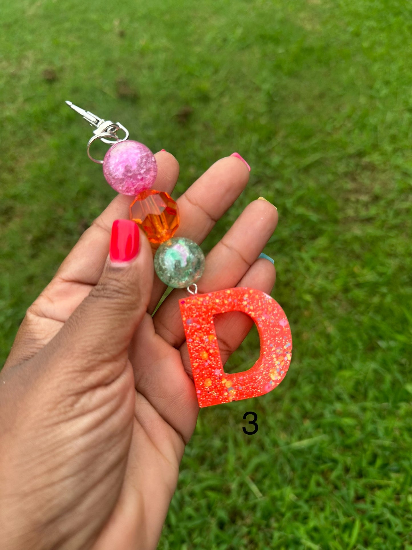OG Letter D Keychains
