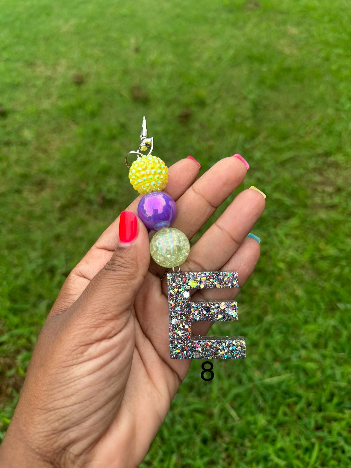 OG Letter E Keychains