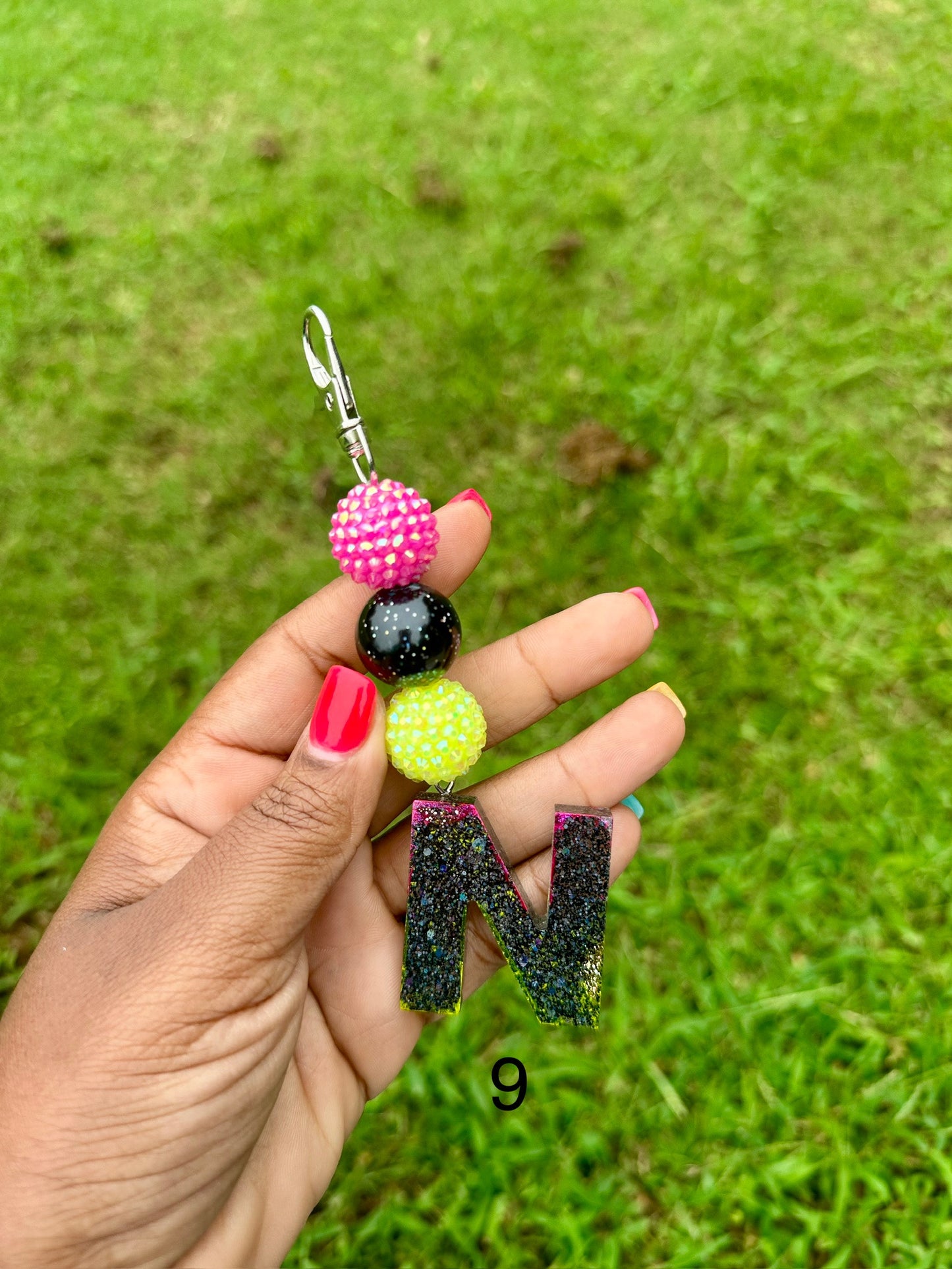 OG Letter N Keychains