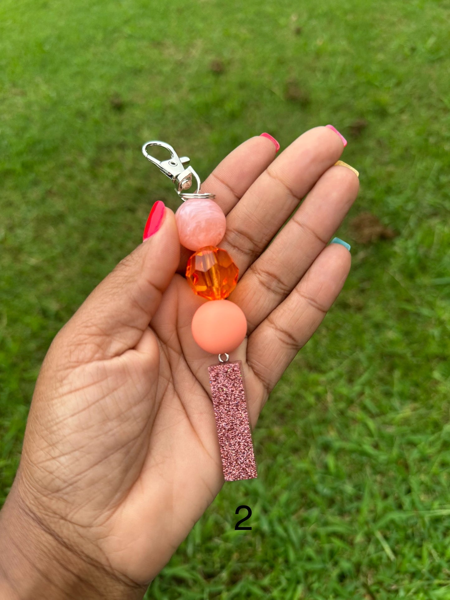 OG Letter I Keychains