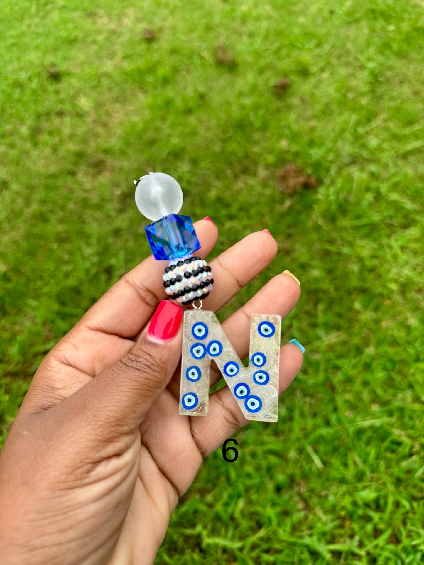 OG Letter N Keychains