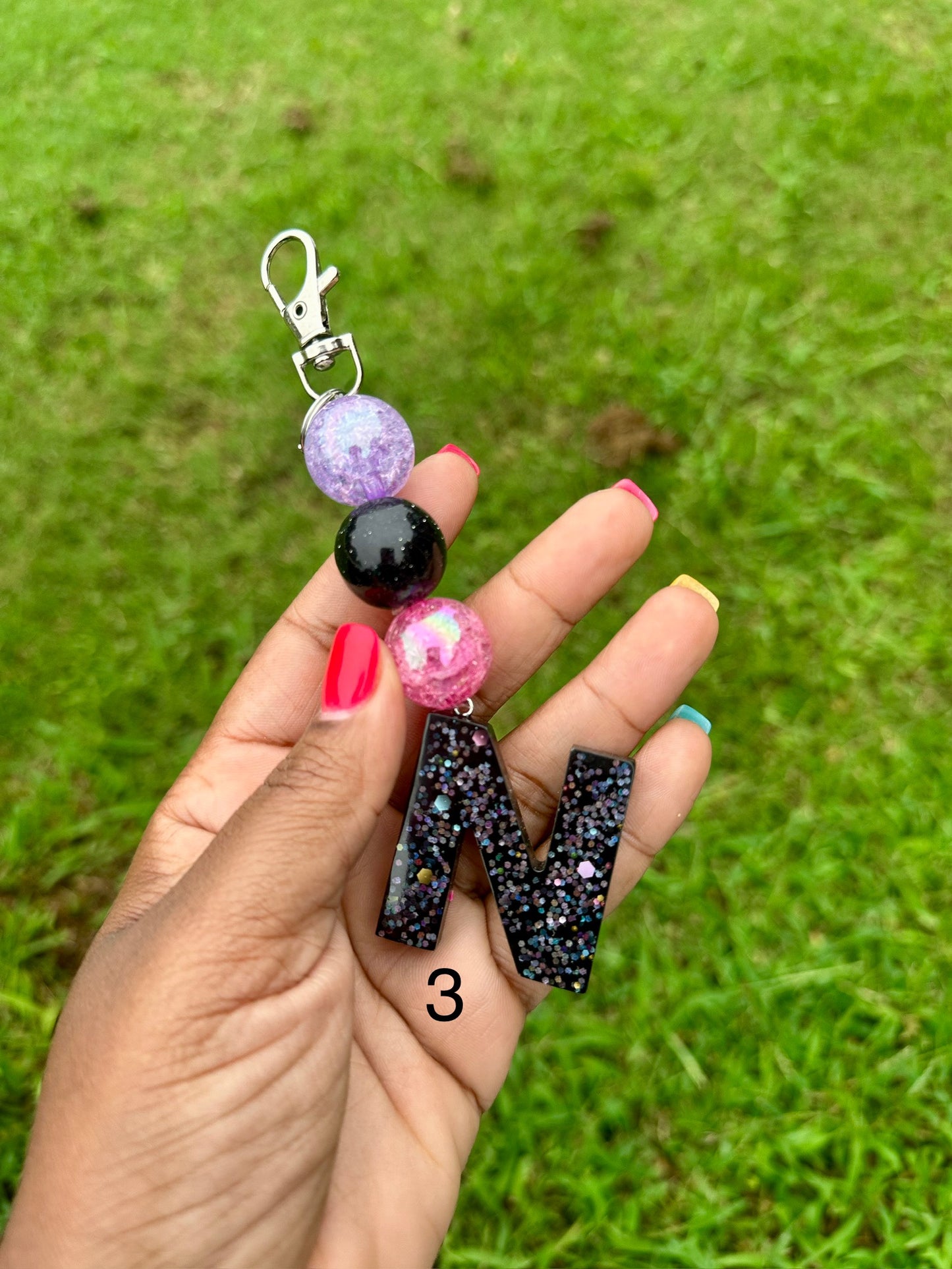 OG Letter N Keychains