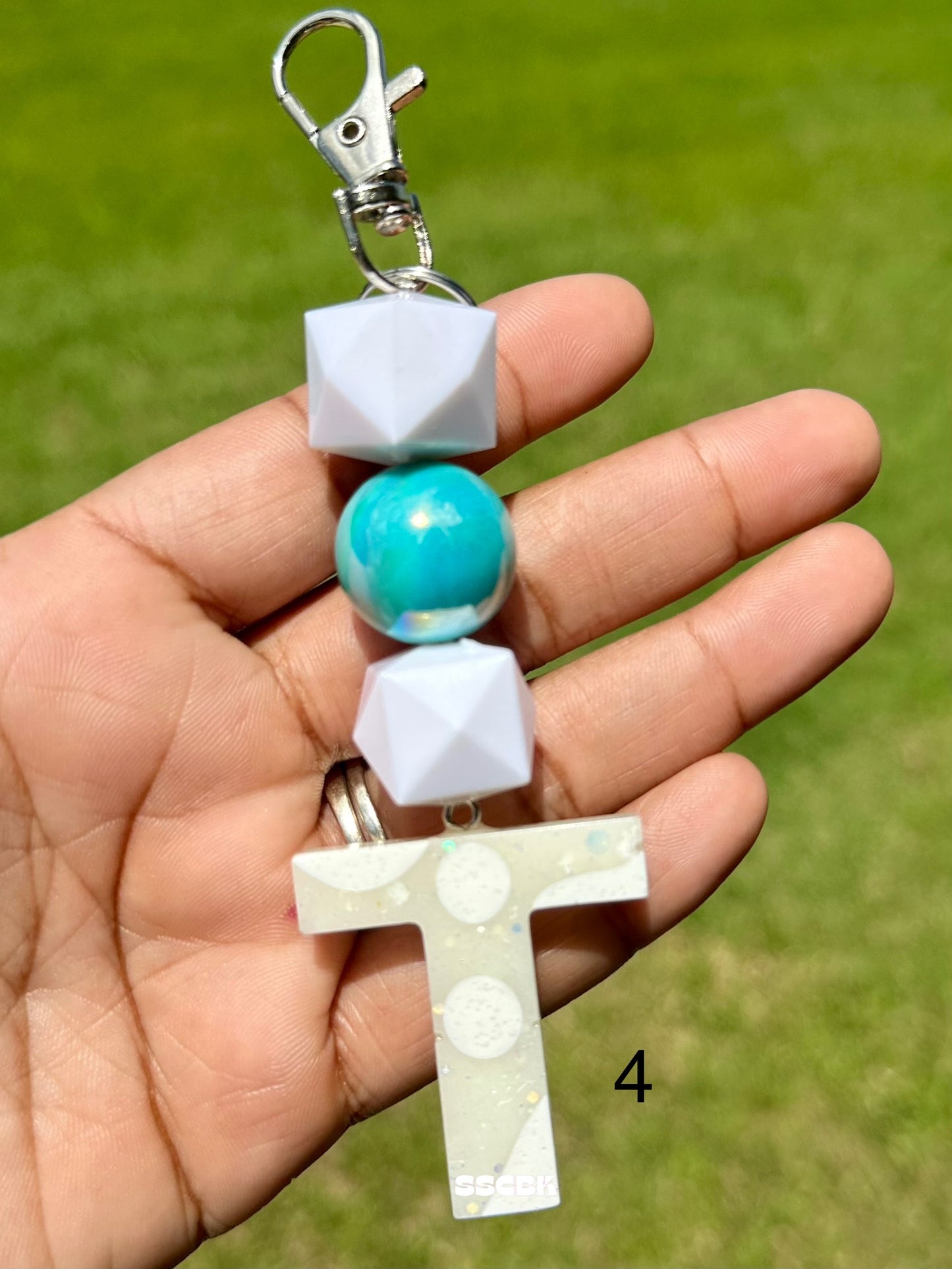 OG Letter T Keychains