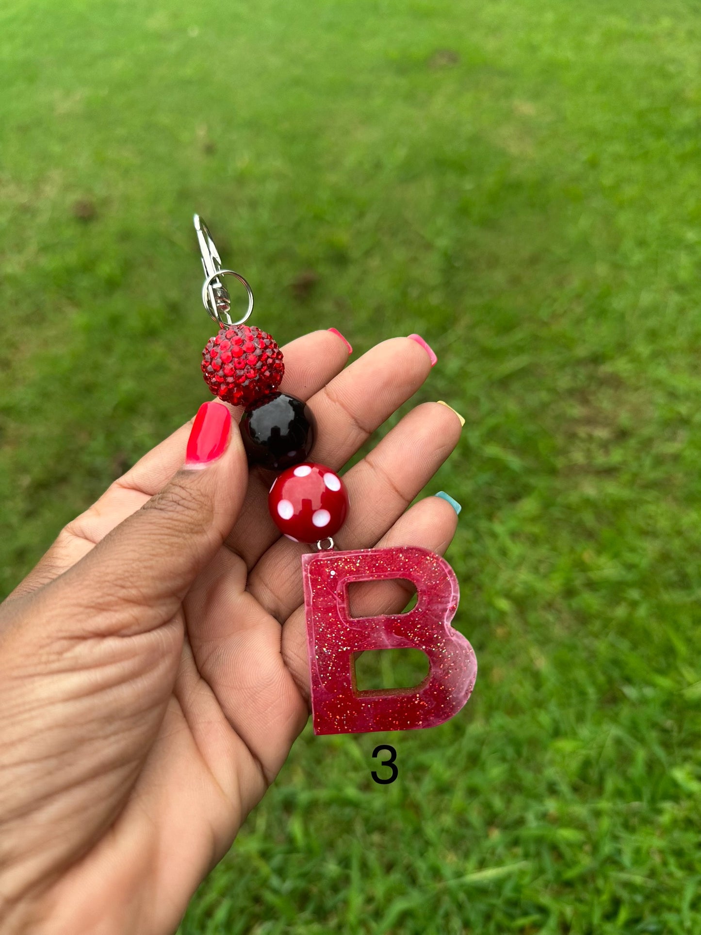OG Letter B Keychains