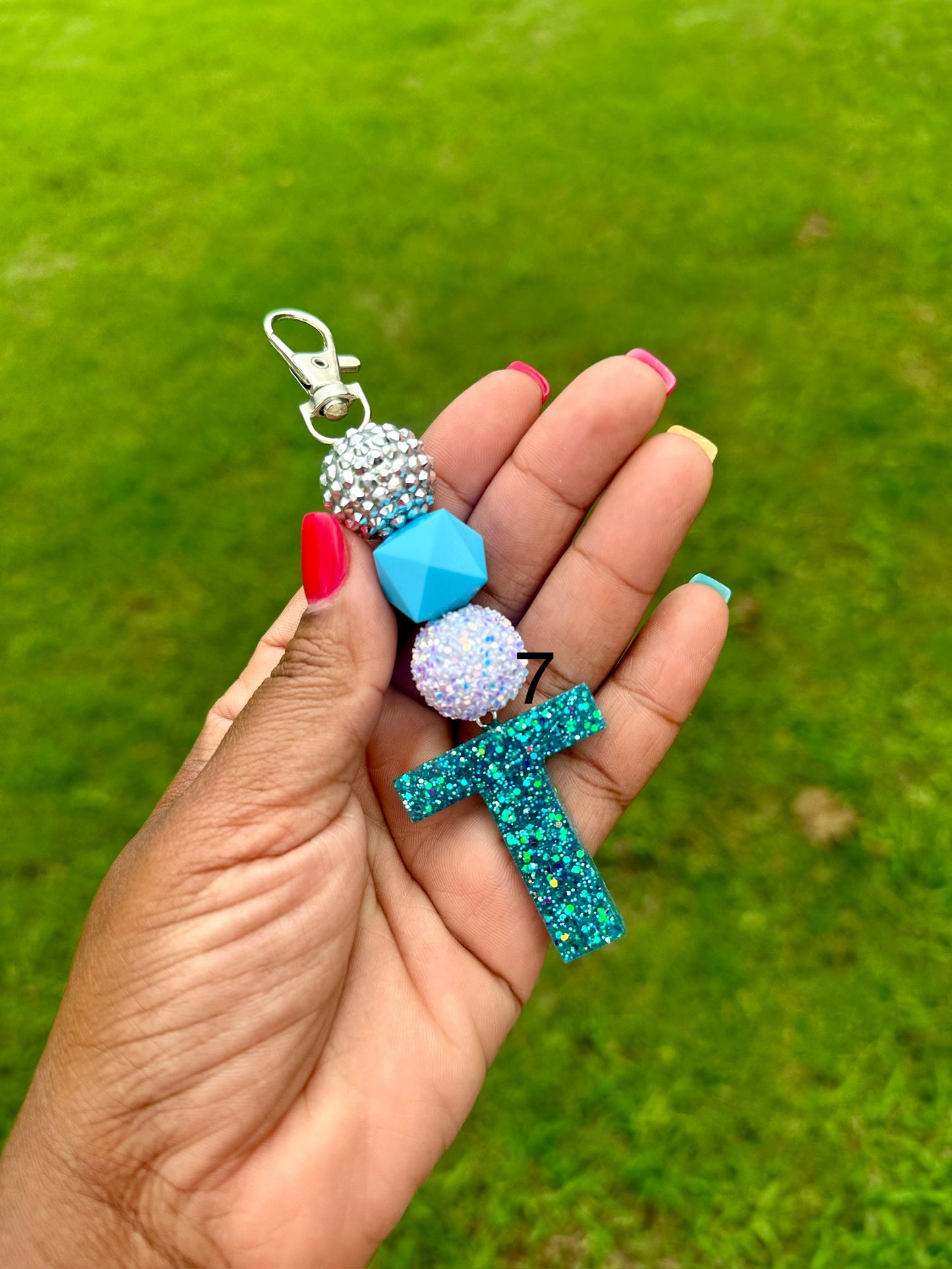 OG Letter T Keychains