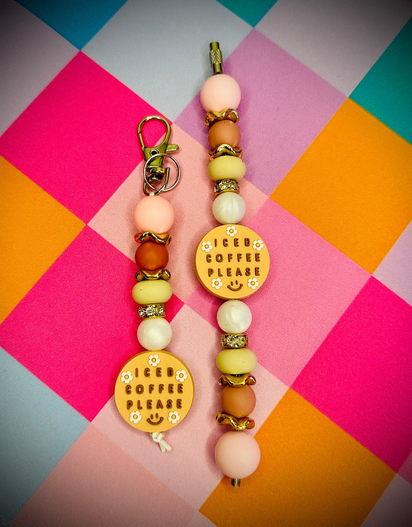 Cup Charm & Keychain Set