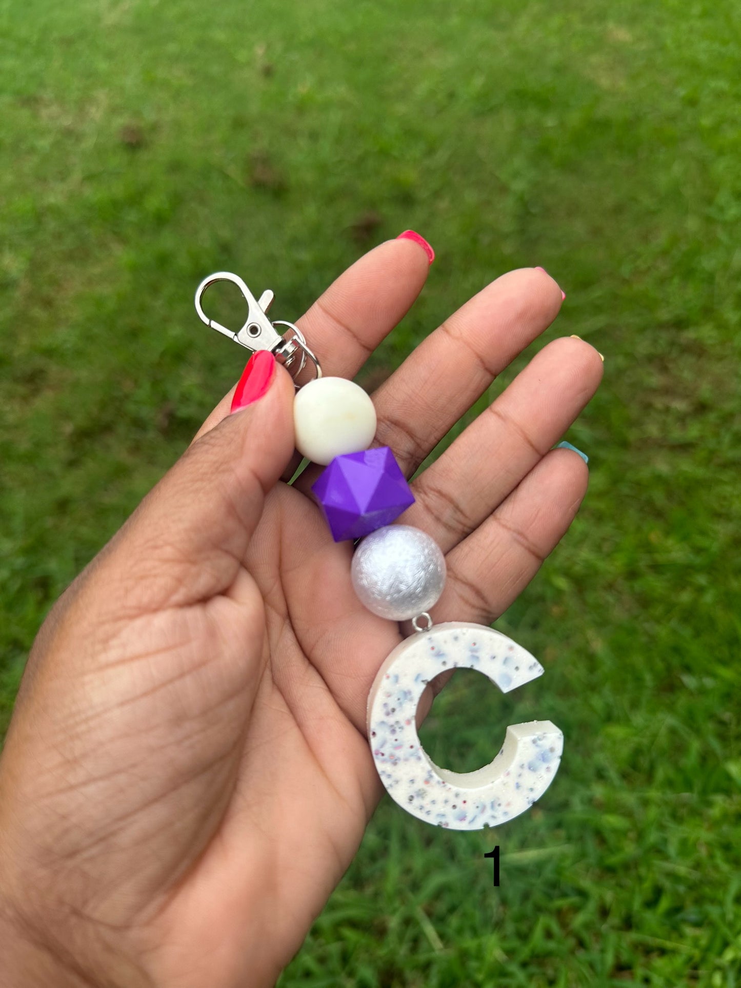 OG Letter C Keychains