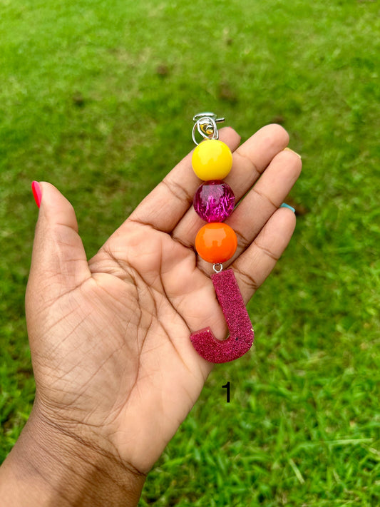 OG Letter J Keychains