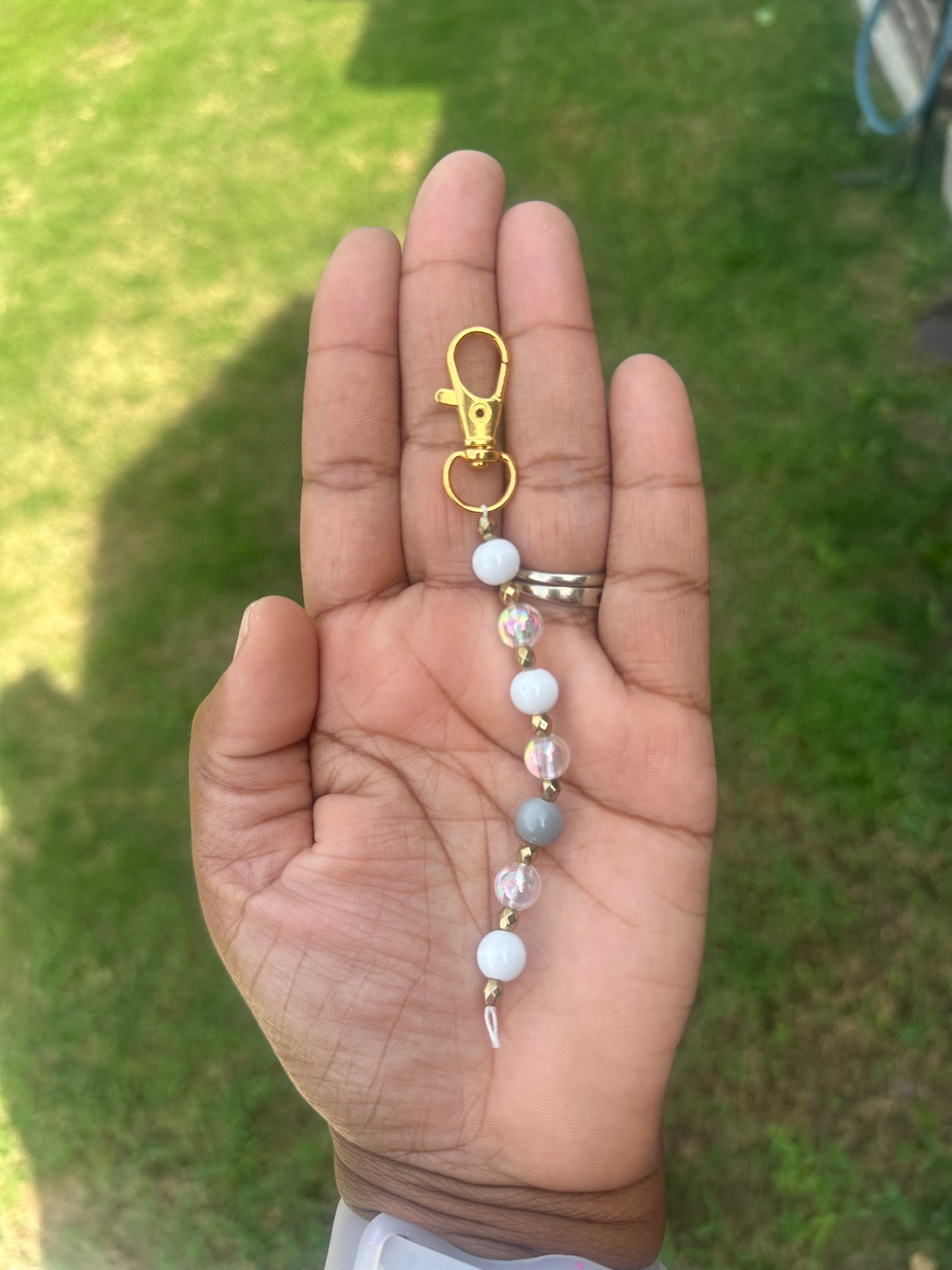 Glass Bead Keychains