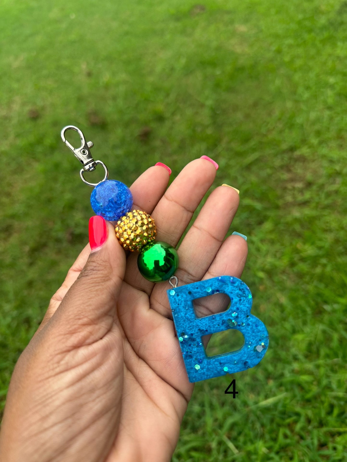 OG Letter B Keychains