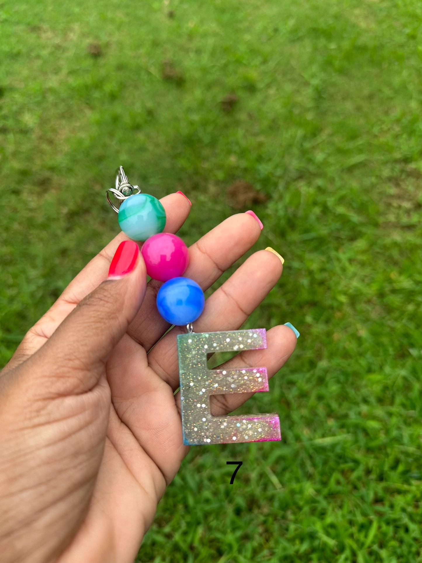 OG Letter E Keychains