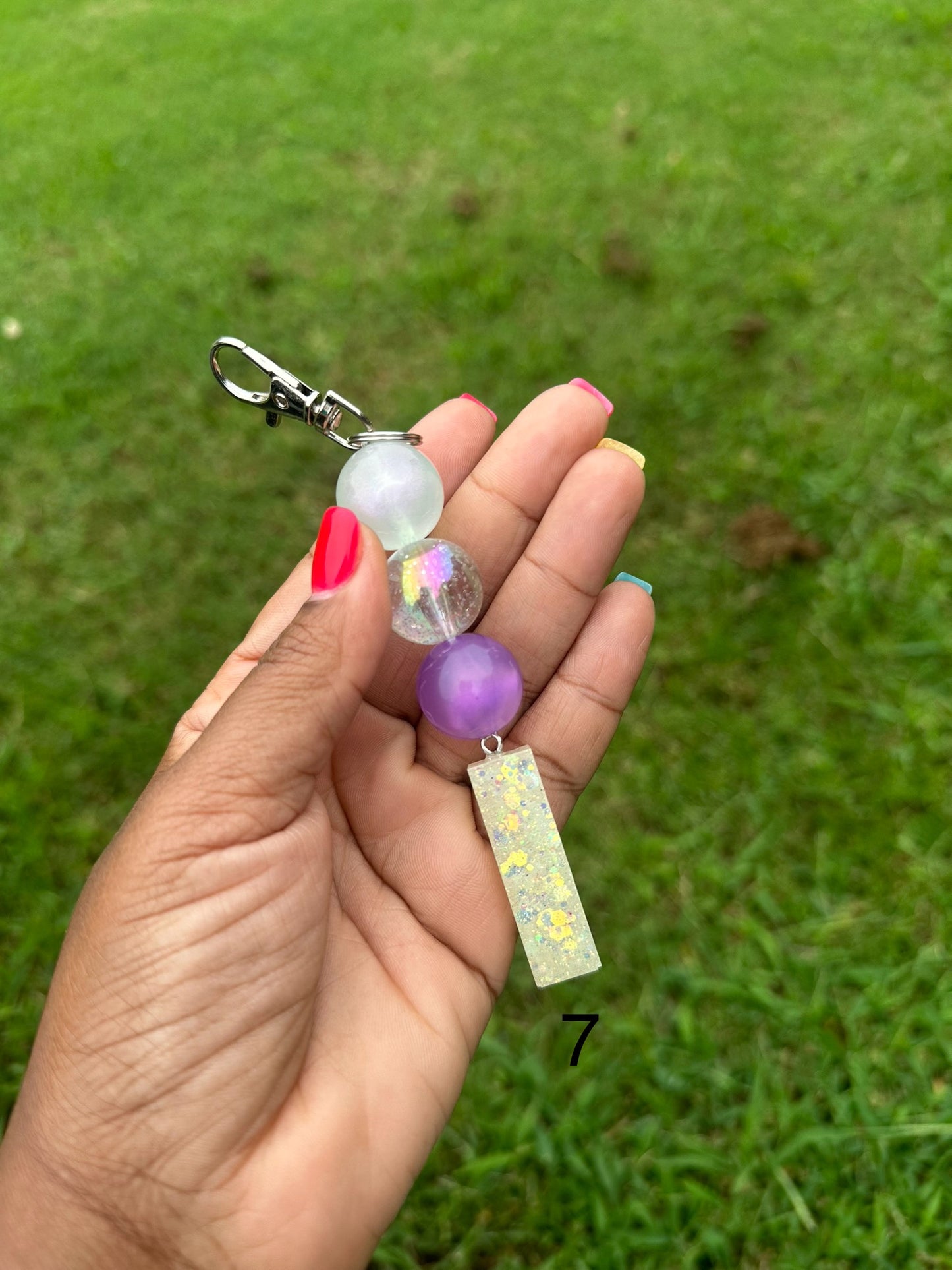 OG Letter I Keychains