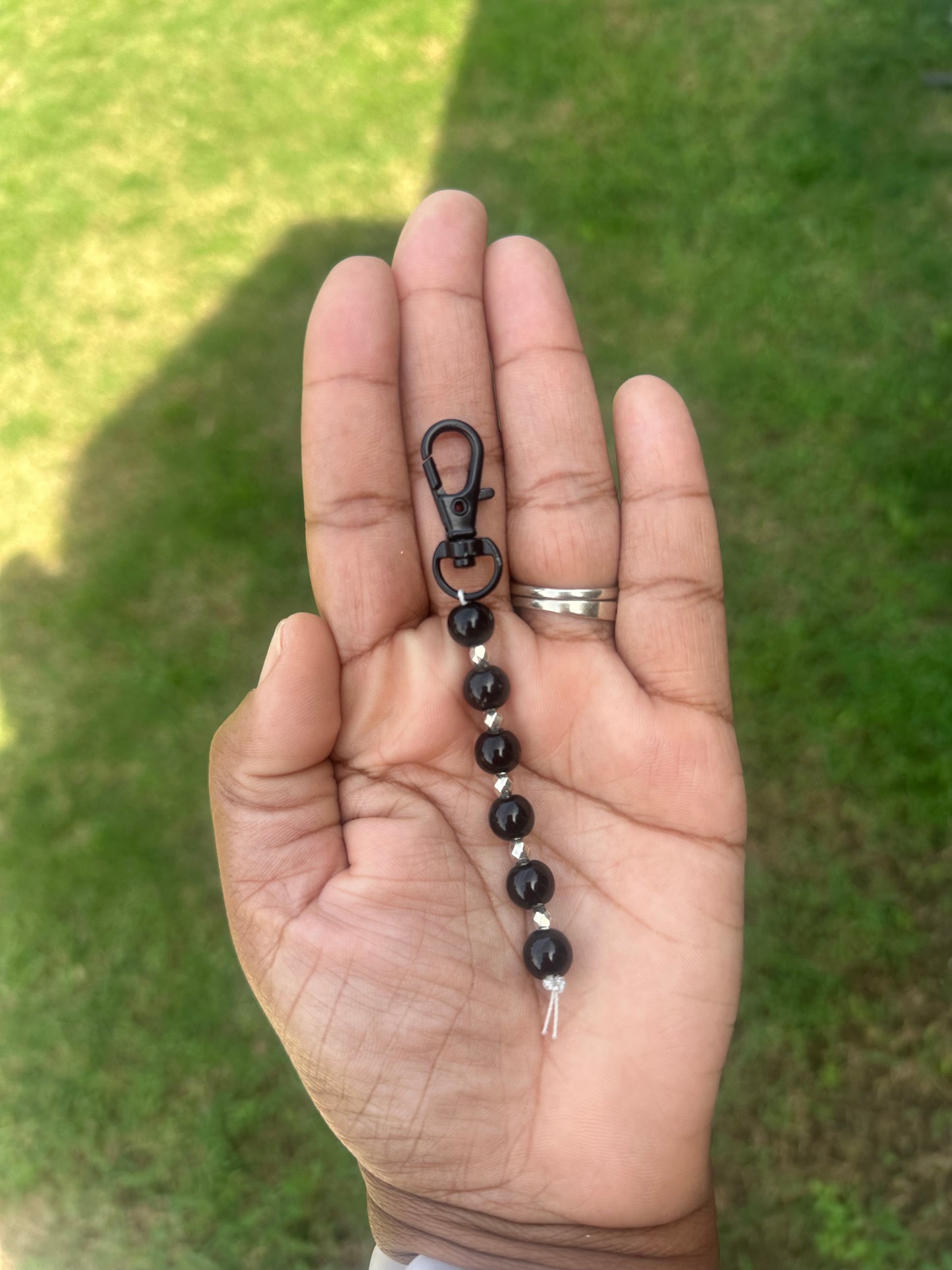 Glass Bead Keychains