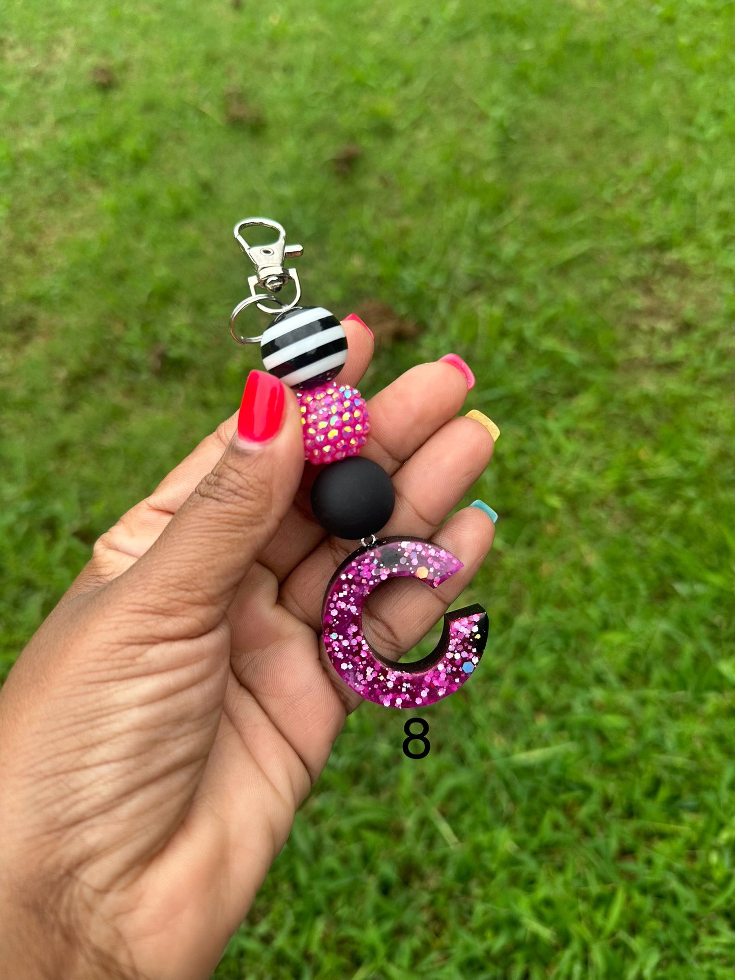 OG Letter C Keychains