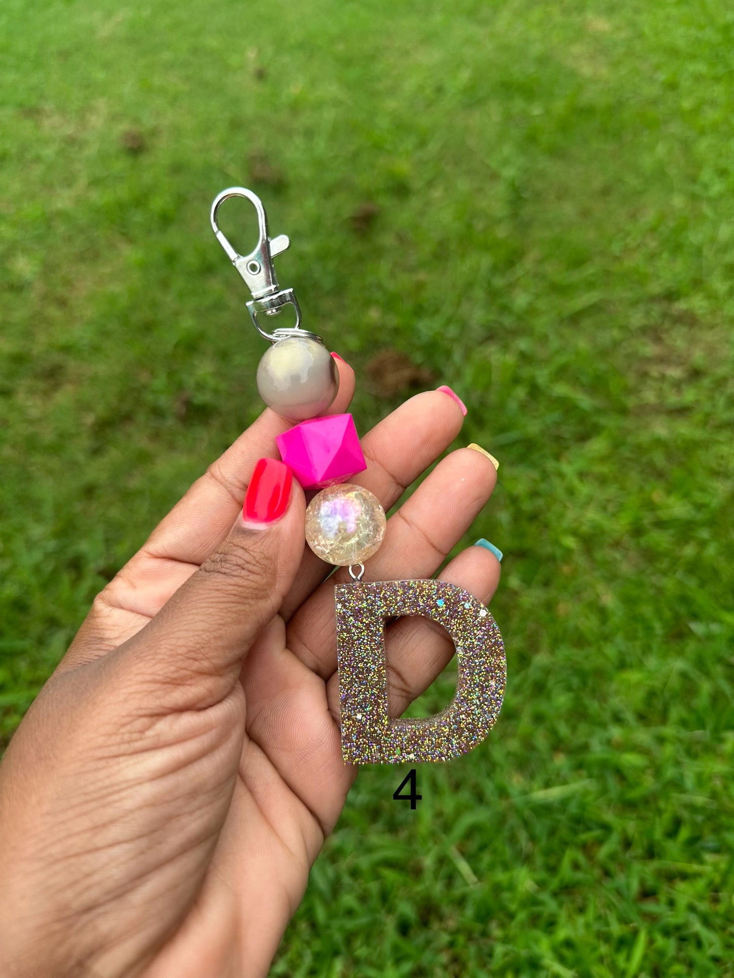 OG Letter D Keychains