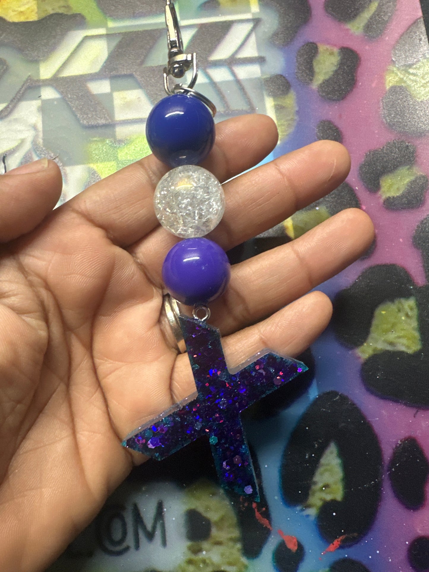 OG Letter X Keychains