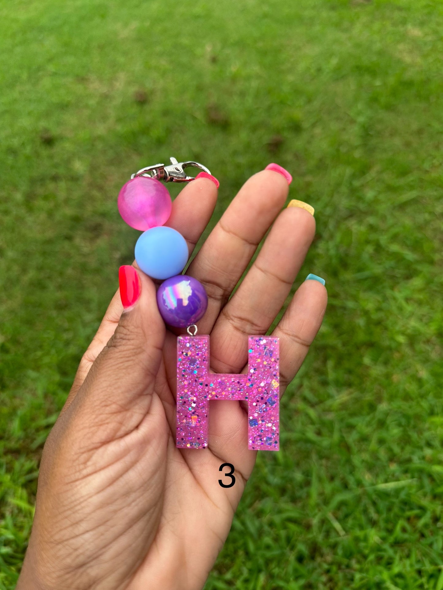 OG Letter H Keychains