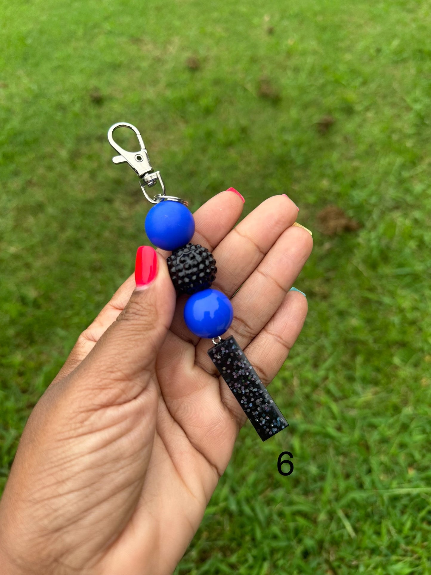 OG Letter I Keychains