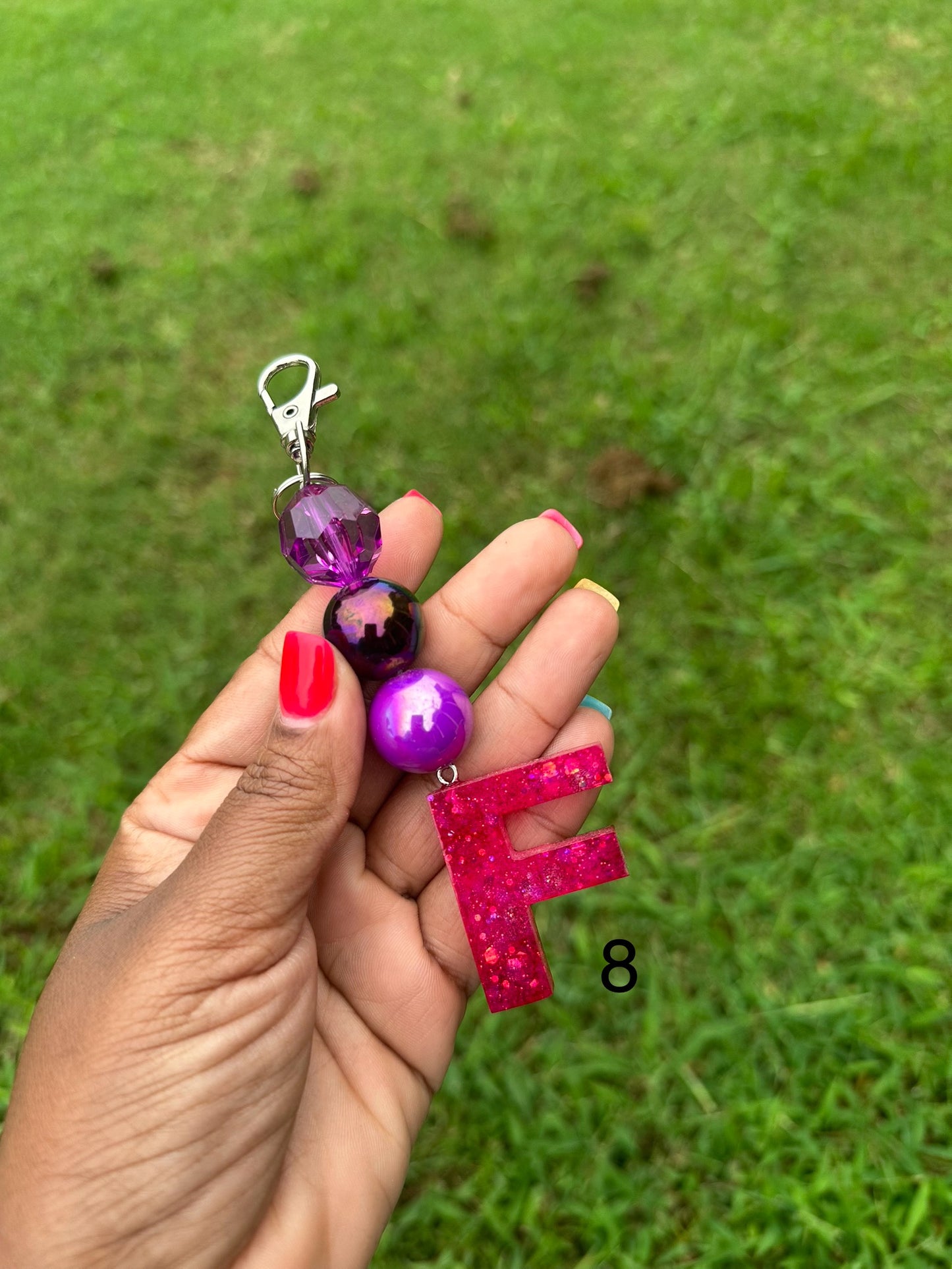 OG Letter F Keychains