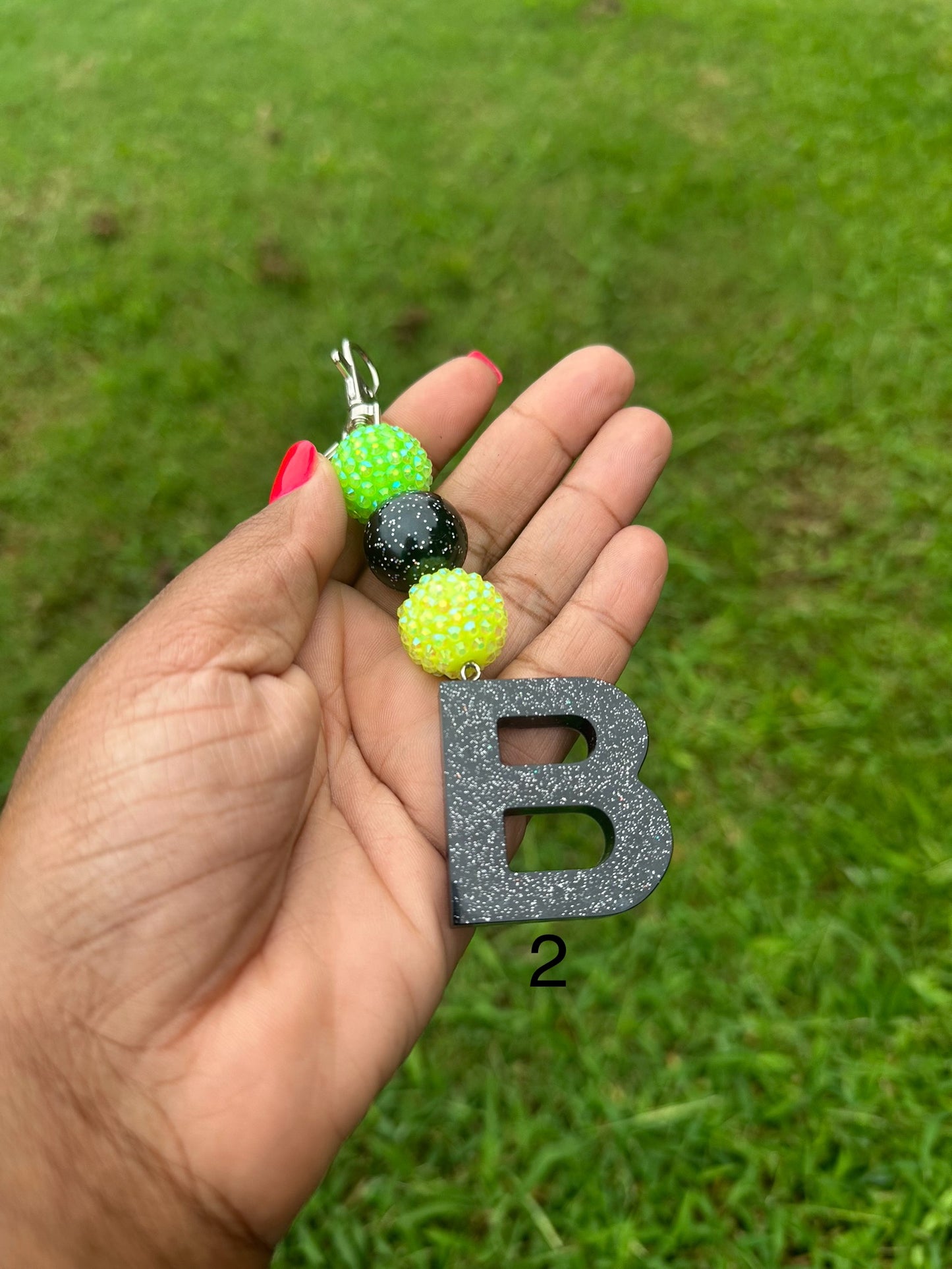 OG Letter B Keychains