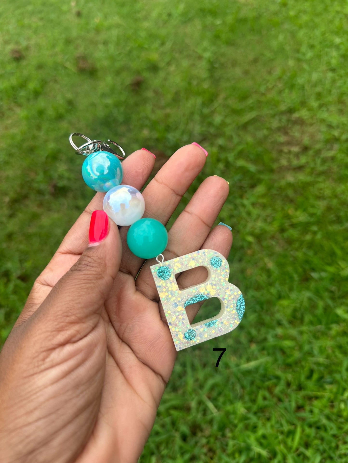 OG Letter B Keychains