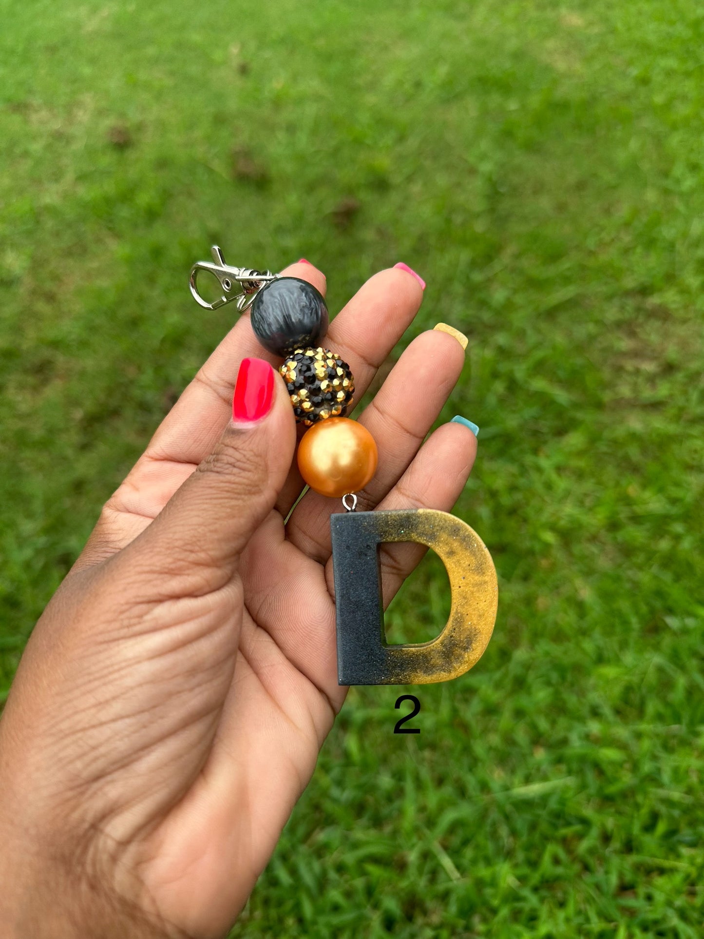 OG Letter D Keychains