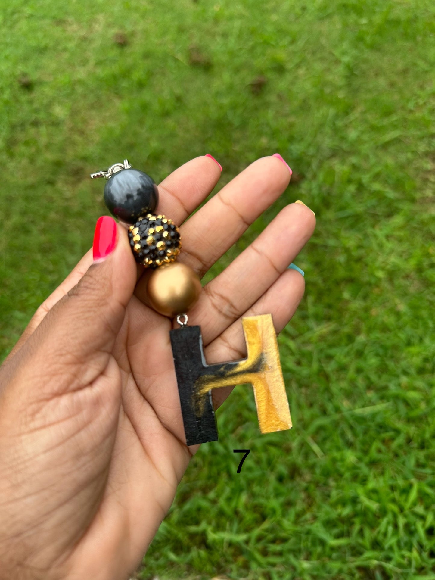 OG Letter H Keychains