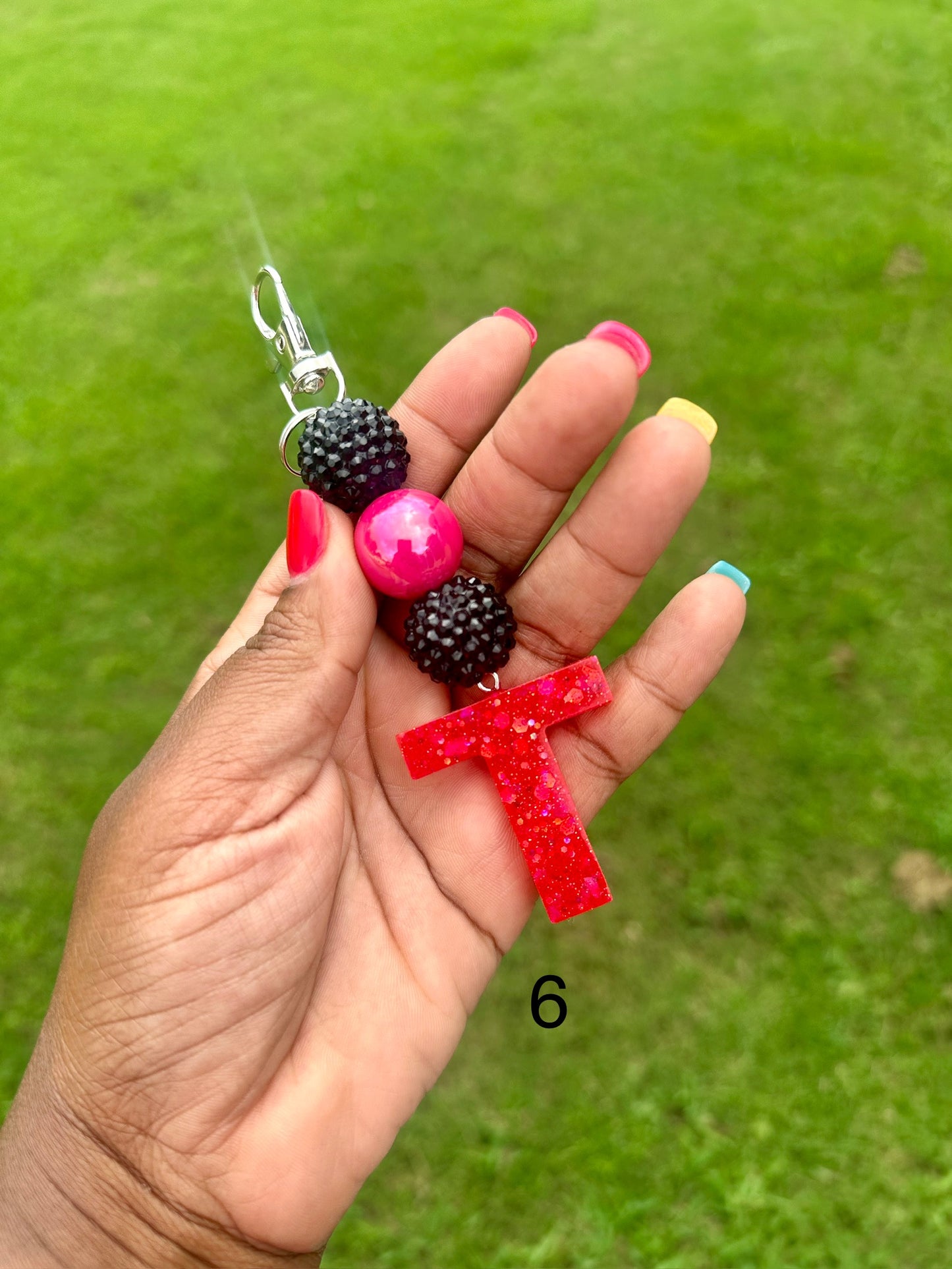 OG Letter T Keychains