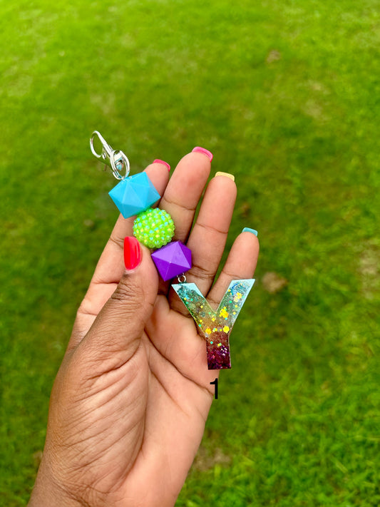 OG Letter Y Keychains