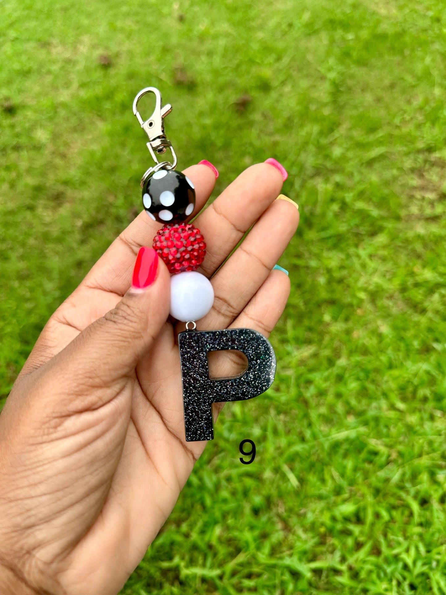 OG Letter P Keychains