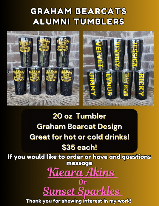 Graham Bearcat Alumni Tumbler