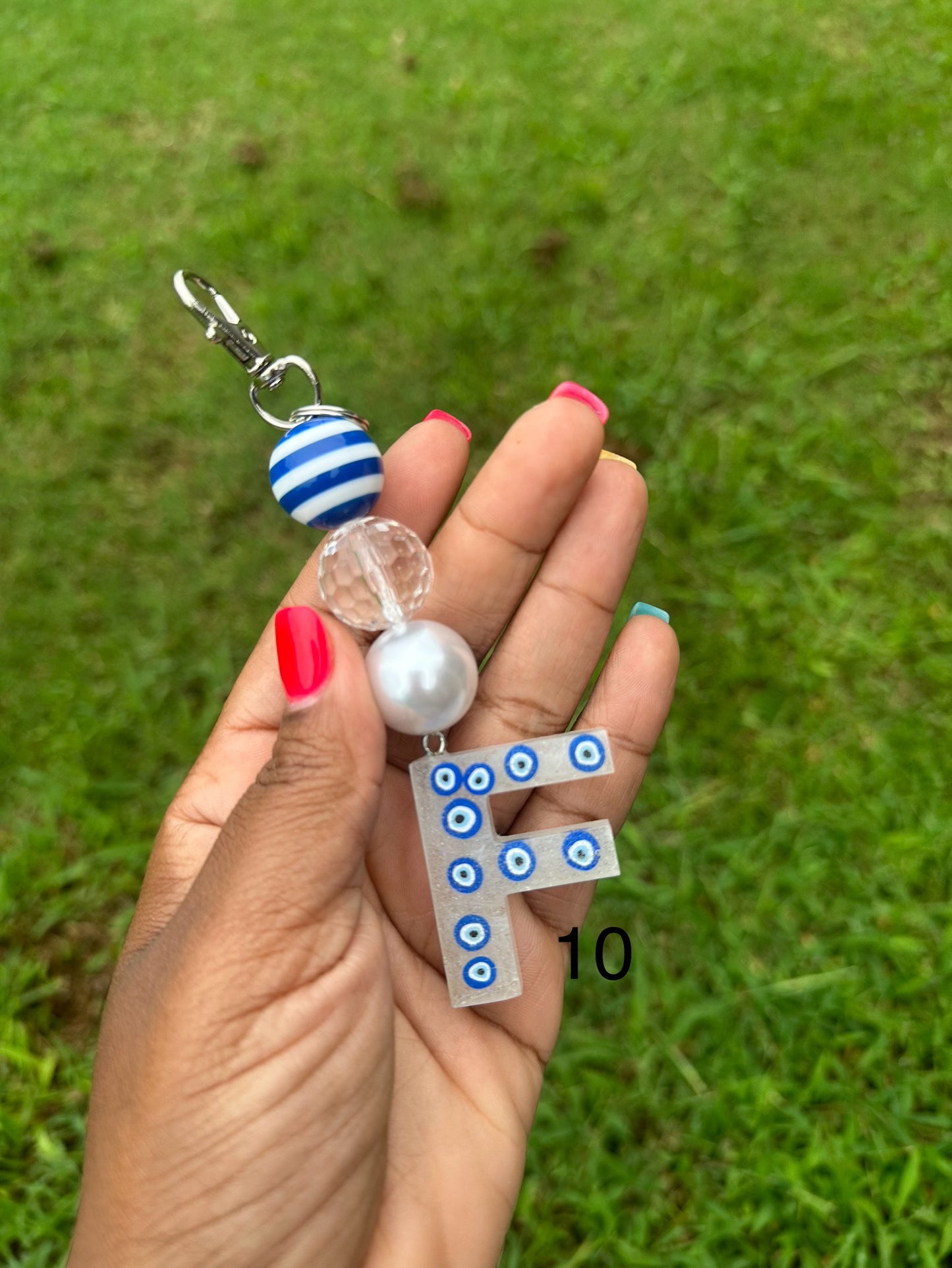 OG Letter F Keychains