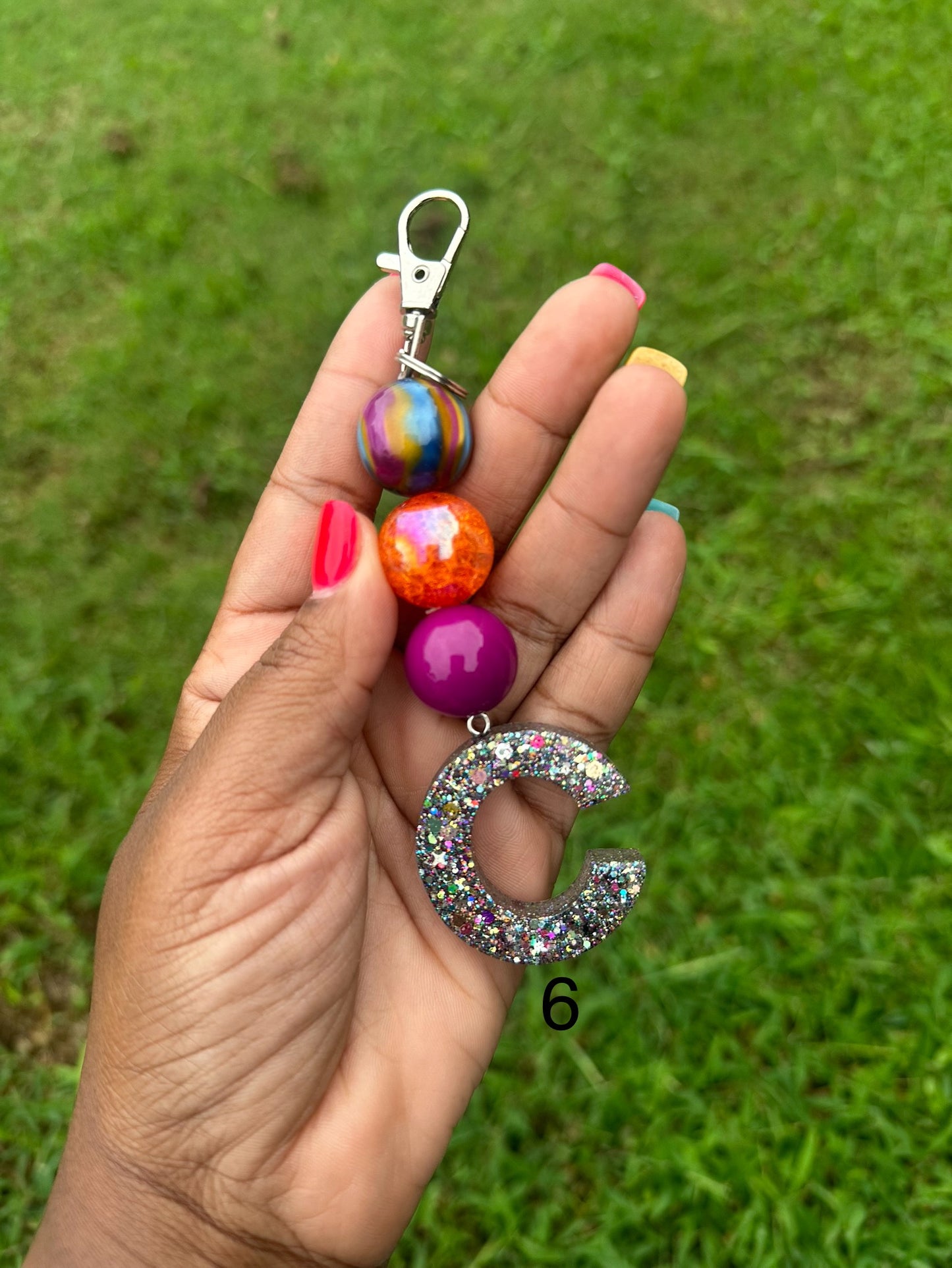 OG Letter C Keychains