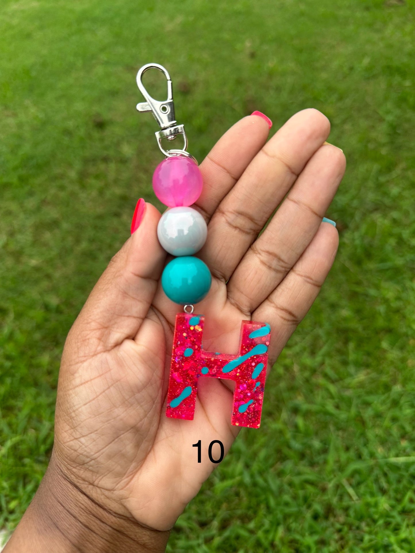 OG Letter H Keychains