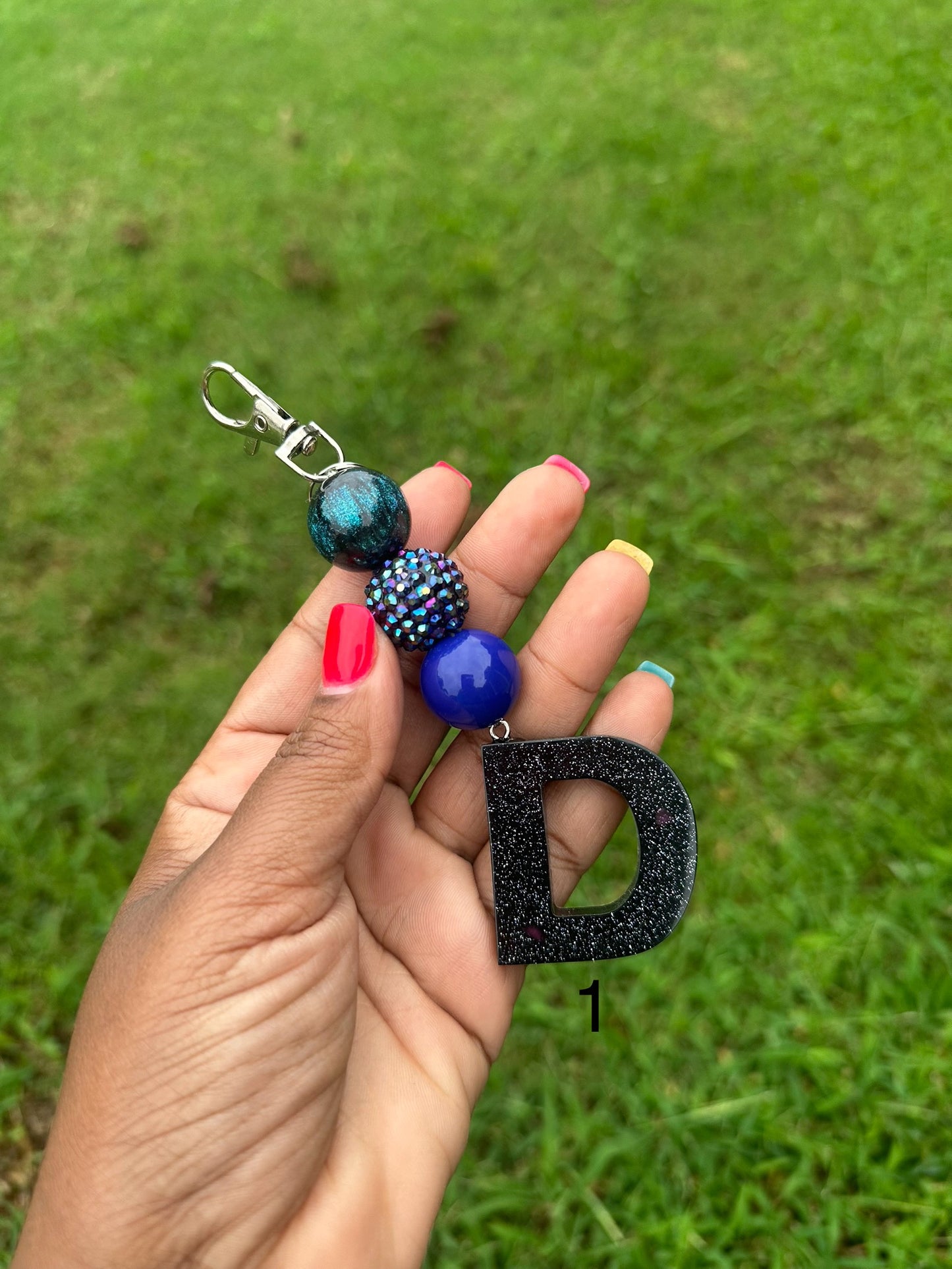 OG Letter D Keychains