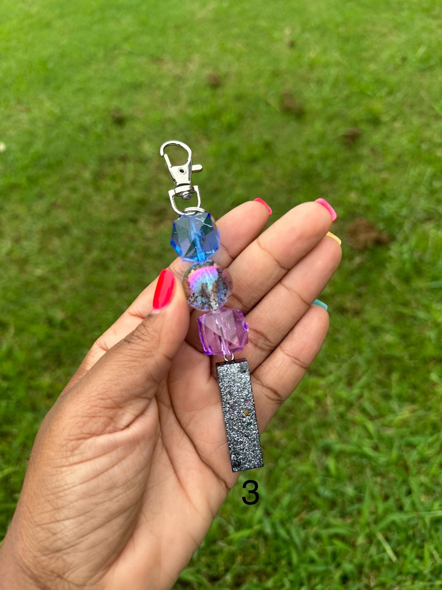 OG Letter I Keychains