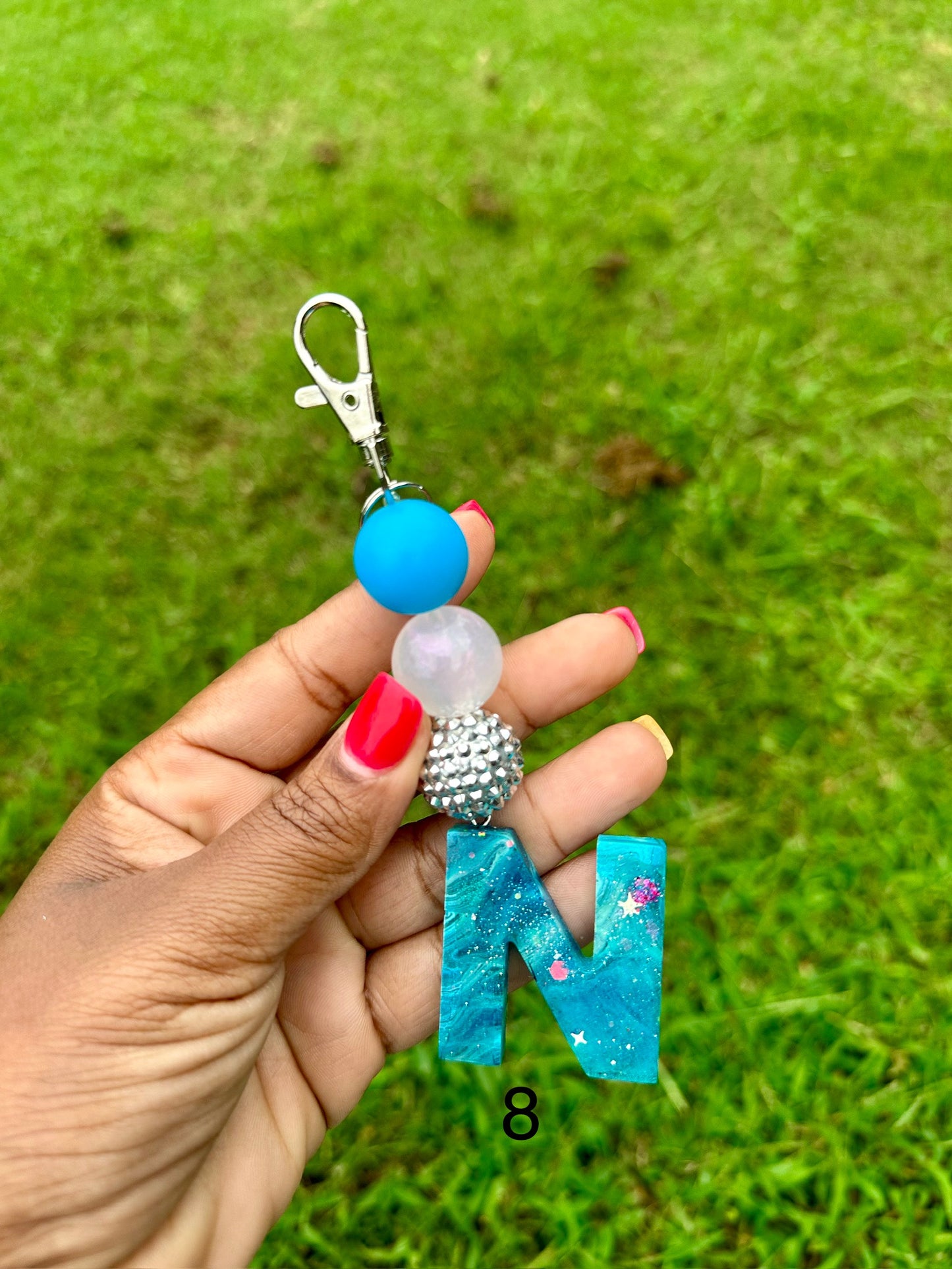 OG Letter N Keychains