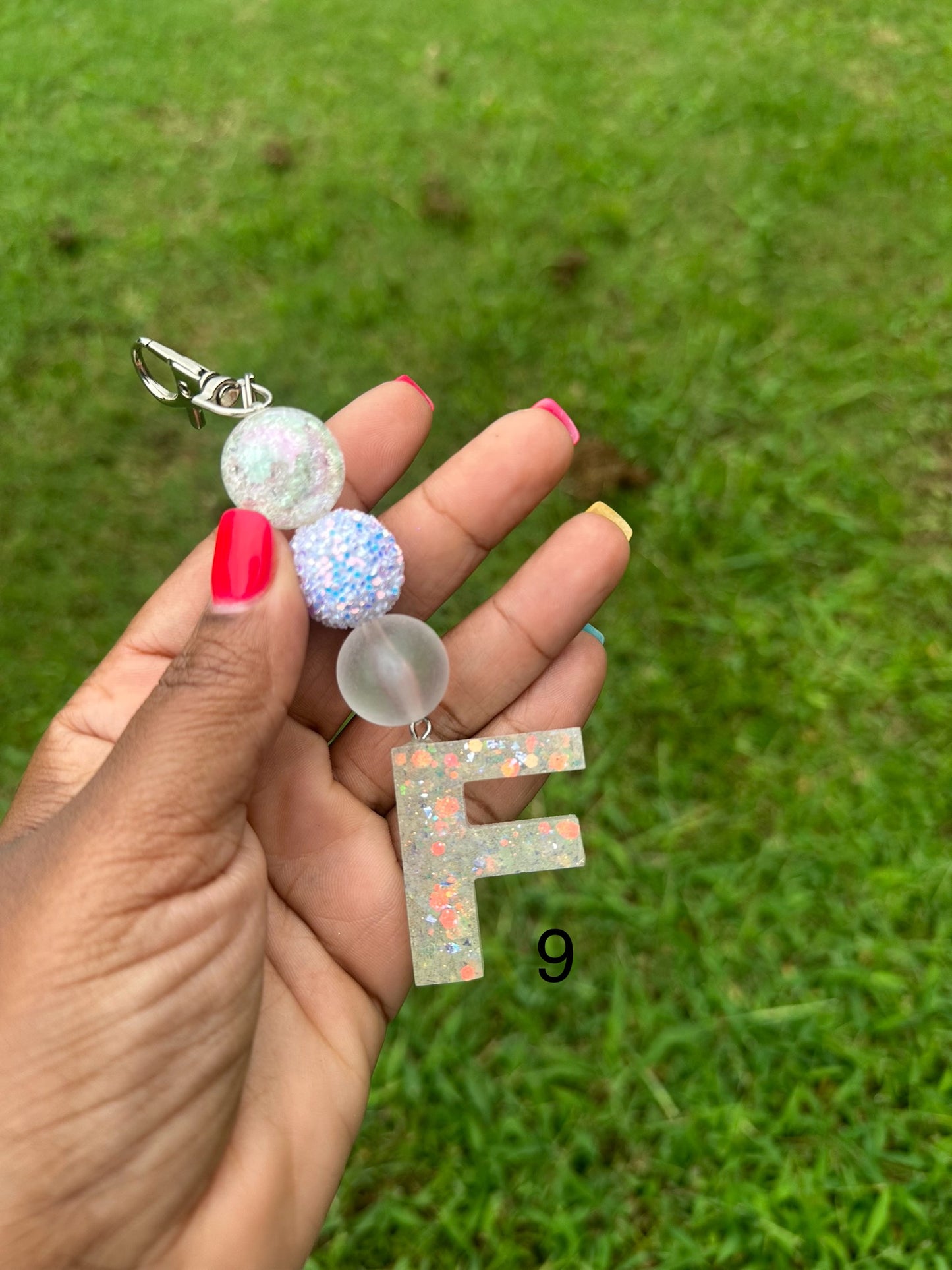 OG Letter F Keychains